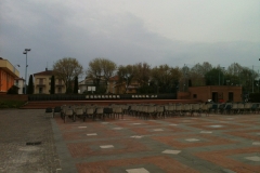 piazzale retro chiesa