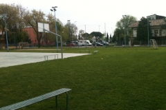 campo da calcio e pallavolo